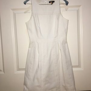 J. Crew white dress